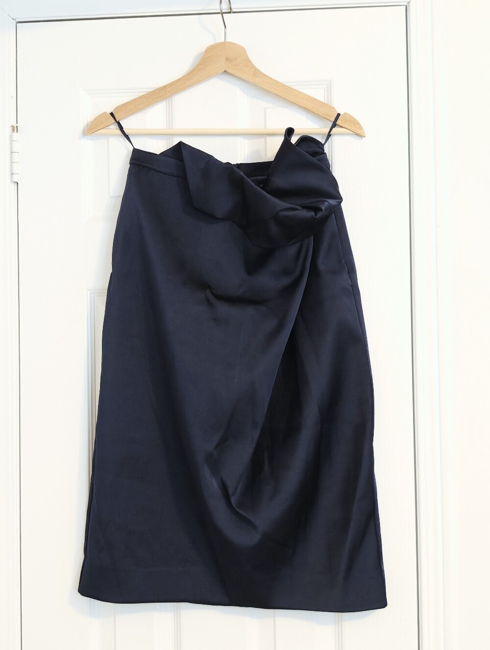 COS Satin Aline Skirt